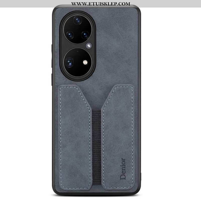 Futerały do Huawei P50 Pro Elastyczne Etui Na Karty Denior